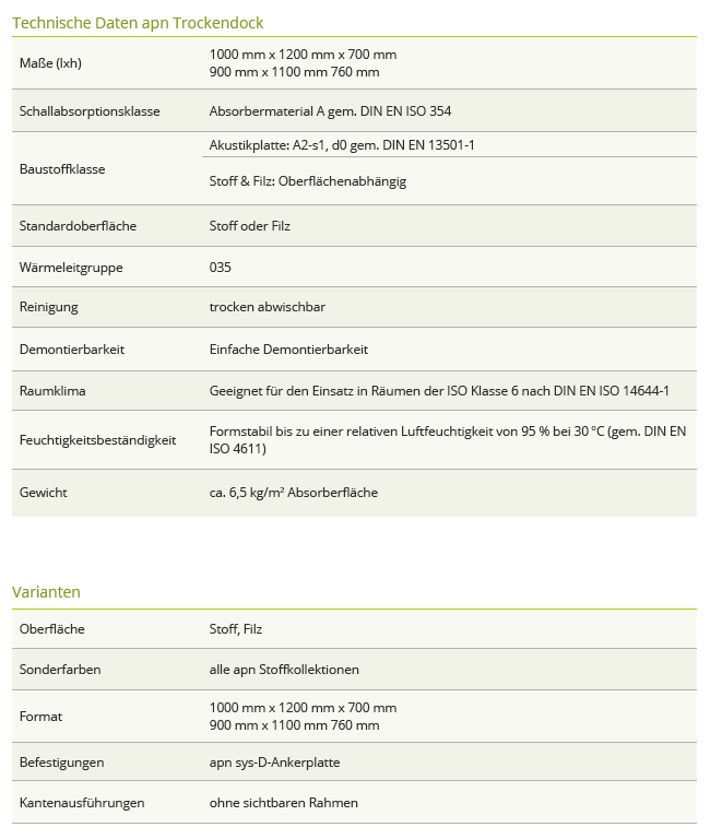 akustikkabine details
