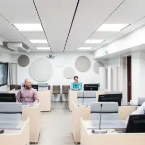 ecophon akusto one circle grau
