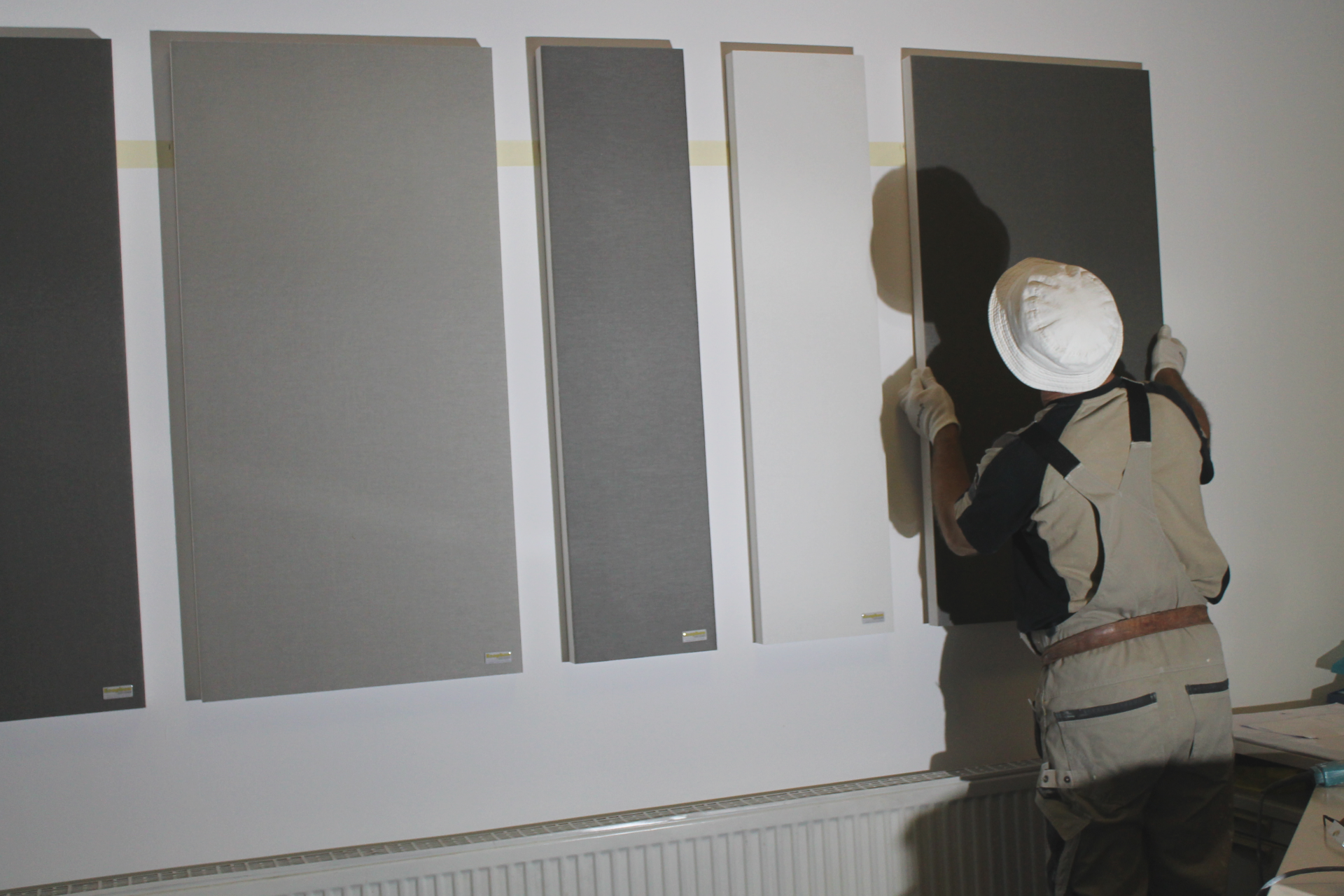 montage Wandabsorber
