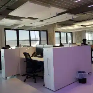 PE Akustiksegel im Büro
