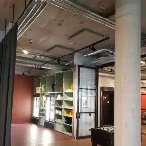 quadratisches PE Deckensegel